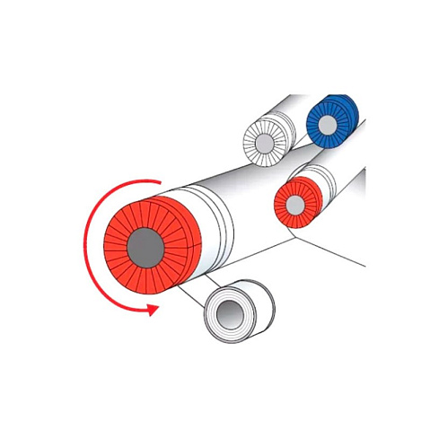 Алюминиевые заглушки K-FLEX red, ширина ленты от 32 до 42мм, L 10м  купить в Краснодаре | "Проконсим"