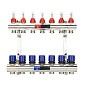 Коллекторная группа из латуни DN 25-7 вых. G-3/4'' евроконус, с расходомерами, без дренажного крана и воздухоотводчика VARMEGA VM15407 купить в Краснодаре | "Проконсим"
