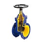 Задвижка чугунная DN 250 PN 16 с обрезиненным клином EPDM 70гр. Zetkama zGAT.111D250C57 купить в Краснодаре | "Проконсим" (920300112)