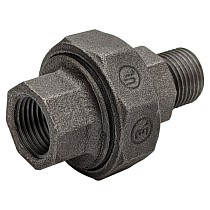 Американки чугунные DN 15-50 PN 16 муфта-штуцер с плоской прокладкой Fittex Plus купить в Краснодаре | "Проконсим"