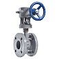 Затвор стальной дисковый DN 600 PN 16 до 425гр. с тройным эксцентриситетом фланцевый с редуктором Арма-Пром ЗПД-САЗ купить в Краснодаре | "Проконсим"