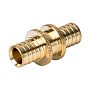 Муфта латунная для PEX-PEX труб 16х2,0-16х2,0 PN 16 ремонтная под надвижную гильзу MVI SF.322.04 купить в Краснодаре | "Проконсим"