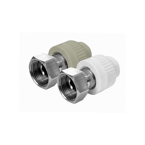 Муфта комбинированная с накидной гайкой Valfex, DN 25-32, PN 25, белая купить в Краснодаре | "Проконсим" Муфта комбинированная с накидной гайкой Valfex, DN 25-32, PN 25, белая купить в Краснодаре | "Проконсим"