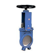 Задвижки чугунные шиберные DN 50-600 PN 10 с не выдвижным штоком FAF 6550 ножевые гильотинного типа