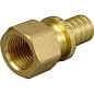 Муфта латунная для PEX труб 20-3/4'' PN 10 под надвижную гильзу с внутренней резьбой ONE PLUS купить в Краснодаре | "Проконсим"