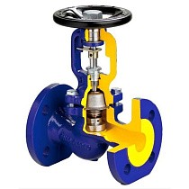 Клапаны сильфонные DN 15-200 PN 40 стальные до 450гр. фланцевые Zetkama zBEL.234F купить в Краснодаре | "Проконсим"