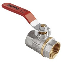 Краны латунные шаровые DN 15-50 PN 25 никелированные рычаг муфта-муфта MVI AquaHit BV.311.04 купить в Краснодаре | "Проконсим"