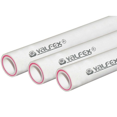 Труба полипропиленовая PP-R Valfex  20х3,4 Ру 25 SDR 6 стекловолокно купить в Краснодаре | "Проконсим"