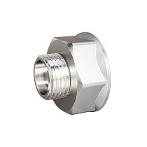 Муфты латунные DN 15-50 PN 40 никелированные муфта-штуцер переходные LD Pride купить в Краснодаре | "Проконсим"