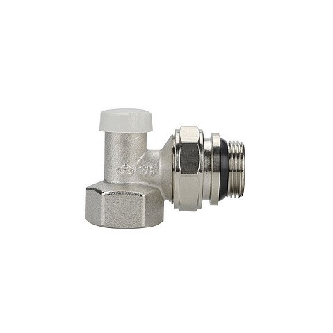 Клапан радиаторный VARMEGA VM10213 DN20 PN10 угловой настроечный G-3/4'' с уплотнением муфта-штуцер купить в Краснодаре | "Проконсим"