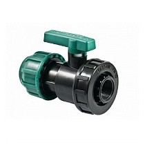 Кран шаровый ПЭ компрессионный комбинированный ВР DN 32-1/2'' PN 10 купить в Краснодаре | "Проконсим"