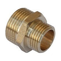 Ниппели латунные DN 20-32 PN 40 штуцер-штуцер переходные купить в Краснодаре | "Проконсим"