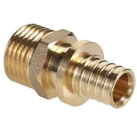 Муфта соединительная для PEX труб 16-3/4'' PN 10 с наружной резьбой под надвижную гильзу Hipex типS HFWS00044 купить в Краснодаре | "Проконсим"