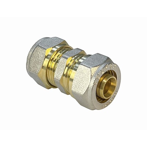 Муфты латунные для PEX труб DN 16-32 PN 10 обжимные никелированные Valfex VF.303.N купить в Краснодаре | "Проконсим" Муфты латунные для PEX труб DN 16-32 PN 10 обжимные никелированные Valfex VF.303.N купить в Краснодаре | "Проконсим"