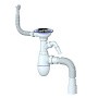 Сифон для мойки Unicorn В436V, 40х50 гибкий отвод, 3 1/2'' х40 с отводом для стиральной машины, круглый перелив купить в Краснодаре | "Проконсим"