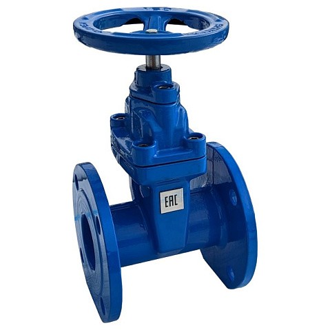 Задвижка чугунная 30ч39р DN 50 PN 10(16) с обрезиненным клином EPDM до 120гр. КНР купить в Краснодаре | "Проконсим" (101469025)
