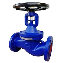 Клапаны запорные DN 15-300 PN 16 серый чугун с сильфонным уплотнением фланцевые АСТА В313 купить в Краснодаре | "Проконсим"