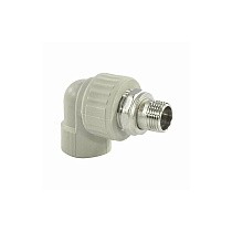 Угольник для радиатора VALFEX 25 PN 25 G-1/2'' американка-НР серый купить в Краснодаре | "Проконсим"