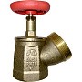 Клапан латунный пожарный угловой 125гр.DN50 PN16 м-шт Пензапромарматура КПЛУ купить в Краснодаре | "Проконсим"
