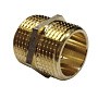 Ниппель латунный никелированный DN 15 PN 40 штуцер-штуцер  купить в Краснодаре | «Проконсим»