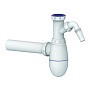 Сифон для мойки Unicorn В510V, 40х40 прямой отвод, 1 1/2'' х40 с отводом для стиральной машины преходник 40х32 купить в Краснодаре | "Проконсим"