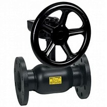 Краны стальные шаровые цельносварные DN 125-300 PN 16 фланцевые ISO с редуктором Broen Ballomax купить в Краснодаре | "Проконсим"