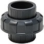Муфта разборная НПВХ DN 50 PN 16 клеевая уплотнение EPDM черная Aquaviva BOD0500 купить в Краснодаре | "Проконсим"