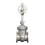 Задвижка стальная 30с541нж DN 200 PN 16 фланцевая с редуктором L=330мм класс ''А'' САЗ АВАНГАРД