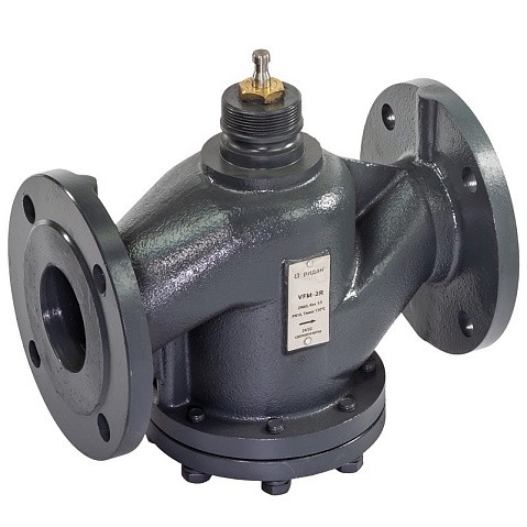 Клапан чугунный регулирующий DN 400 PN 16 под привод 1960kv фланцевый до 150гр. РИДАН VFM-2R 065B3509R купить в Краснодаре | "Проконсим"