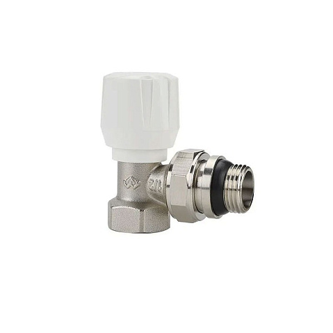 Клапан радиаторный VARMEGA VM10011 DN15 PN10 угловой G-1/2'' с уплотнением муфта-штуцер купить в Краснодаре | "Проконсим"