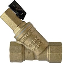Фильтры сетчатые латунные DN 15-50 PN 25 муфтовые со спускным краном до 130гр. РИДАН FVR-DR купить в Краснодаре | "Проконсим"