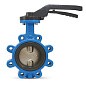 Затвор дисковый поворотный DN 200 PN 16 межфланцевый с резьбовыми проушинами диском из нержавеющей стали уплотнение-Viton ручной FAF 3602200 купить в Краснодаре | "Проконсим"