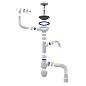 Сифон для мойки Unicorn В436V, 40х50 гибкий отвод, 3 1/2'' х40 с отводом для стиральной машины, круглый перелив купить в Краснодаре | "Проконсим"