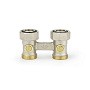 Узелы нижнего подключения VARMEGA VM141 DN20 прямой двухтрубный 3/4''x3/4'' евроконус муфта-штуцер купить в Краснодаре | "Проконсим"