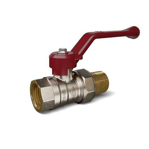Краны латунные шаровые DN 15-32 PN 25-40 никелированные рычаг американка Temper серия 88 ГОСТ Р 59553 купить в Краснодаре | "Проконсим"