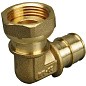Угольник латунный для PEX труб 20-1/2'' PN 10 OP под надвижную гильзу с накидной гайкой ONE PLUS купить в Краснодаре | "Проконсим"