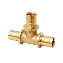 Тройники латунные для PEX-PEX труб DN 16-32 PN 16 под надвижную гильзу MVI SF.440 купить в Краснодаре | "Проконсим"