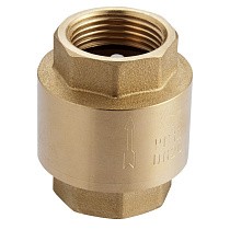 Клапаны обратные пружинные DN 15-50 PN 10-12 латунные муфтовые с пластиковым штоком MVI CV.215 купить в Краснодаре | "Проконсим"