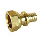 Муфта латунная для PEX труб 16-3/4'' PN 16 S-2,2мм переходная  с накидной гайкой Valfex VF.422.AF купить в Краснодаре | "Проконсим"