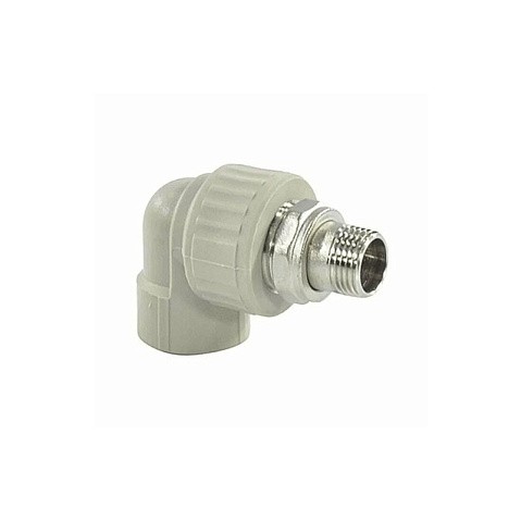 Угольник для радиатора VALFEX 25 PN 25 G-1/2'' американка-НР серый купить в Краснодаре | "Проконсим"