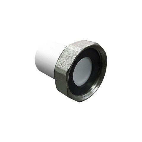 Штуцер с накидной гайкой VALFEX 32 PN 25 G-1 1/4'' белый купить в Краснодаре | "Проконсим"
