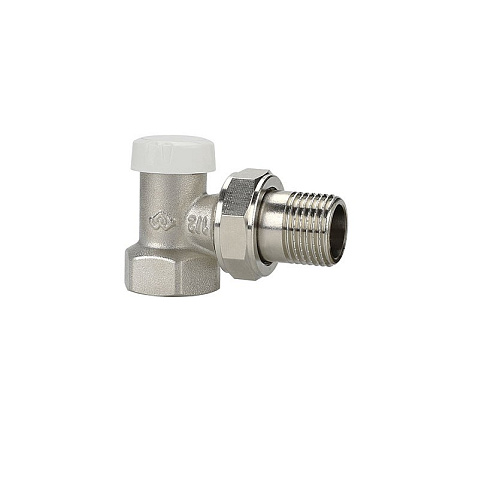 Клапан радиаторный VARMEGA VM10201 DN15 PN10 угловой настроечный G-1/2'' муфта-штуцер купить в Краснодаре | "Проконсим"