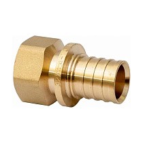 Муфты латунные для PEX труб DN 16-32 PN 16 под надвижную гильзу тяжелая MVI SF.621 купить в Краснодаре | "Проконсим"