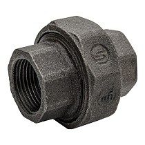 Американка чугунная DN 15-25 PN 16 муфта-муфта с конусным уплотнением Fittex Plus купить в Краснодаре | "Проконсим"