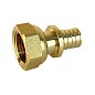 Муфта латунная для PEX труб 16-1/2'' PN 16 S-2,2мм переходная  с накидной гайкой Valfex VF.422.AF купить в Краснодаре | "Проконсим"