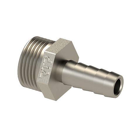 Штуцер никелированный DN 20 PN 40 НР3/4'' с ершом под шланг d20мм прямой купить в Краснодаре | «Проконсим»