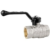 Краны латунные шаровые DN 15-50 PN 25-40 никелированные рычаг муфта-муфта LD Pride 47.301 купить в Краснодаре | "Проконсим"