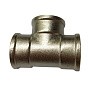 Тройники латунные никелированные DN 15-50 PN 40 муфта-муфта-муфта купить в Краснодаре | "Проконсим"