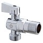Кран латунный шаровой угловой MVI BV.463 DN 15-15 PN 10 штуцер бабочка купить в Краснодаре | "Проконсим"