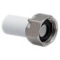 Штуцер для водосчетчика ПП 20-3/4'' PN 25 с накидной гайкой белый РТП 10852 купить в Краснодаре | "Проконсим"